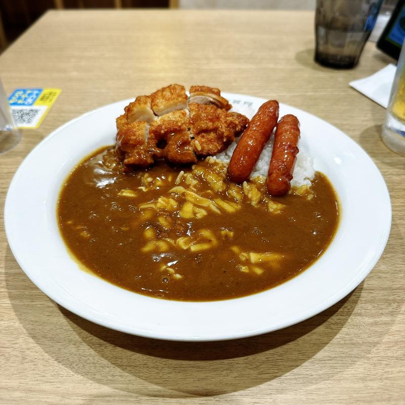 パリパリチキンカレー プラスチーズ(CoCo壱番屋中目黒山手通店)