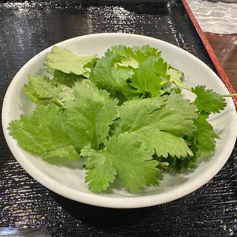 パクチー(フォーシンタスキッチン(はちまん餃子))