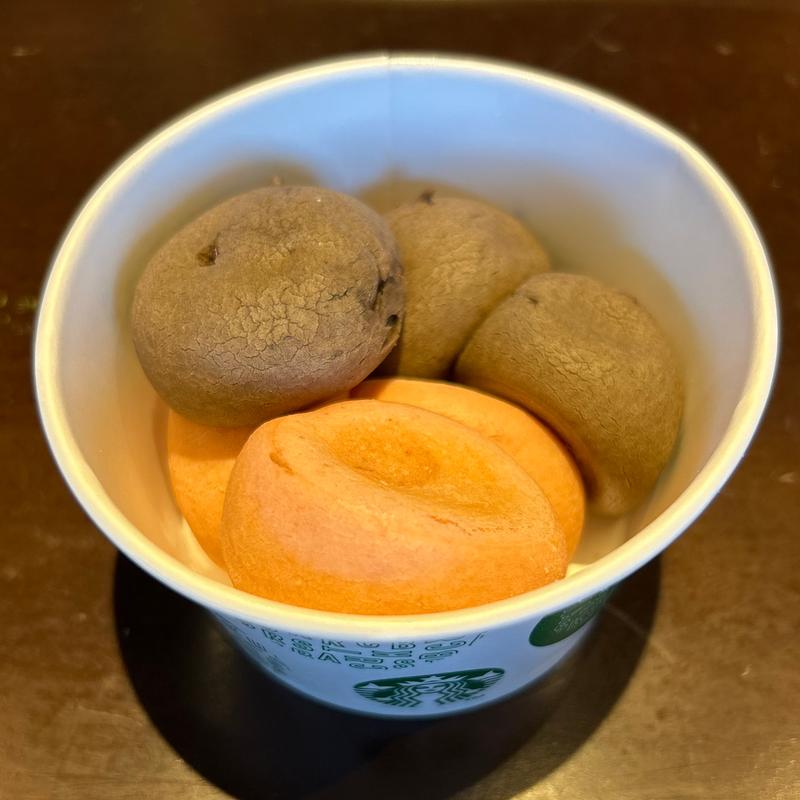 もっちりボール チョコ＆ルビーチョコ(スターバックスコーヒー 柏の葉 蔦屋書店)