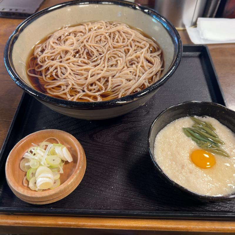 冷やしとろろそば(高橋家)