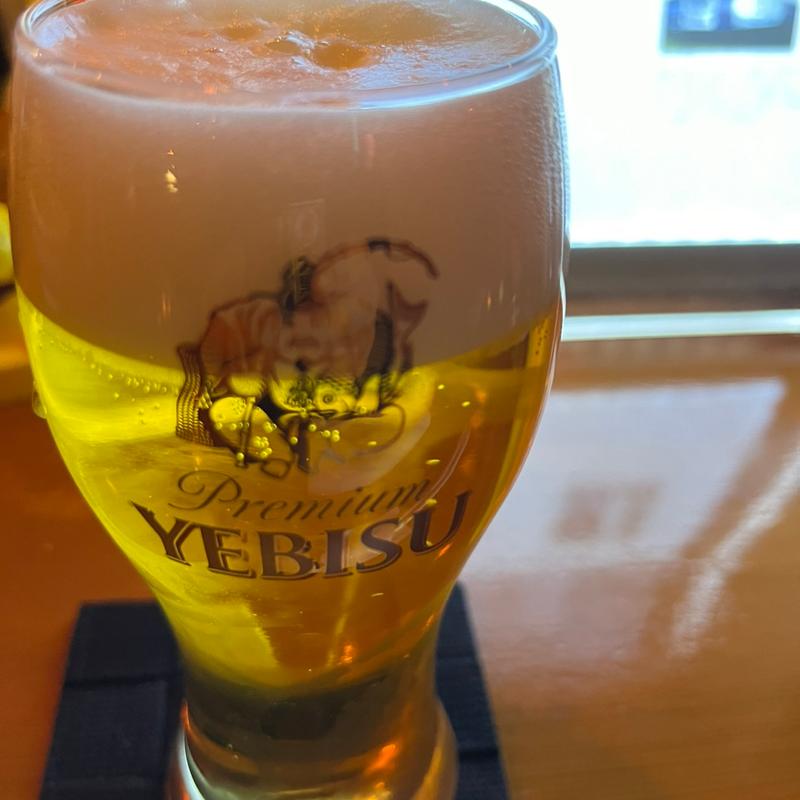 生ビール　エビス(焼酎bar 甚 japanese spirits & japanesewhisky)