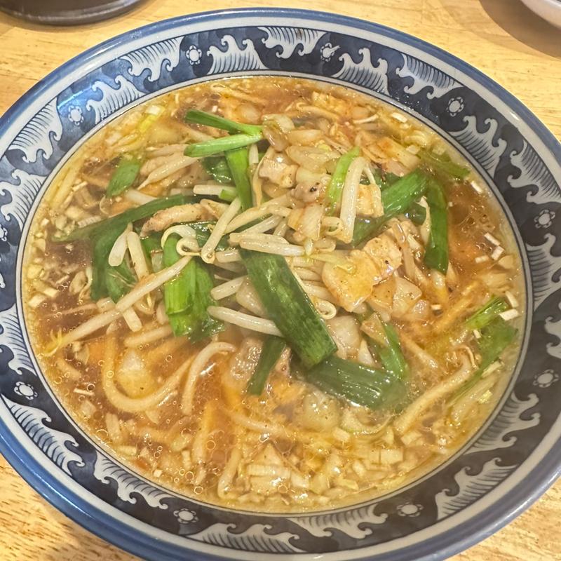 山水麺(大衆中華 山水)