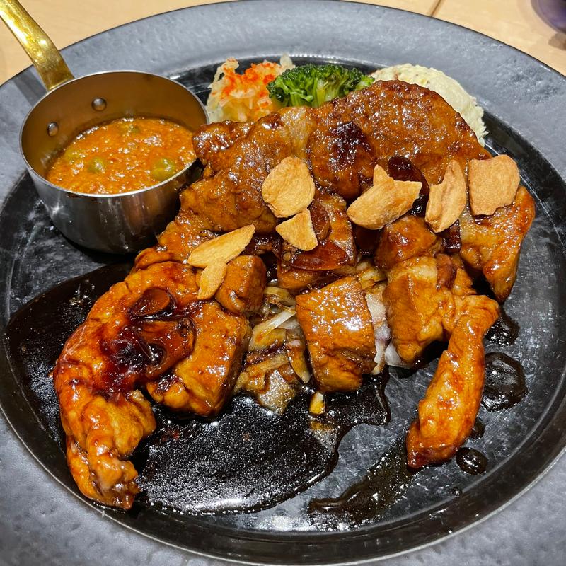 東海グルメ！トンテキ(YEBISU BAR（ヱビスバー） サカエチカ店)