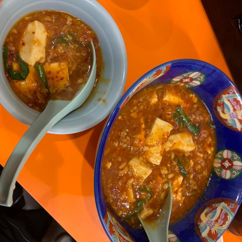 麻婆豆腐(元祖ニュータンタンメン本舗 五反田店)