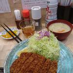 特製リブロースカツ定食(とんかつ檍 蒲田本店)