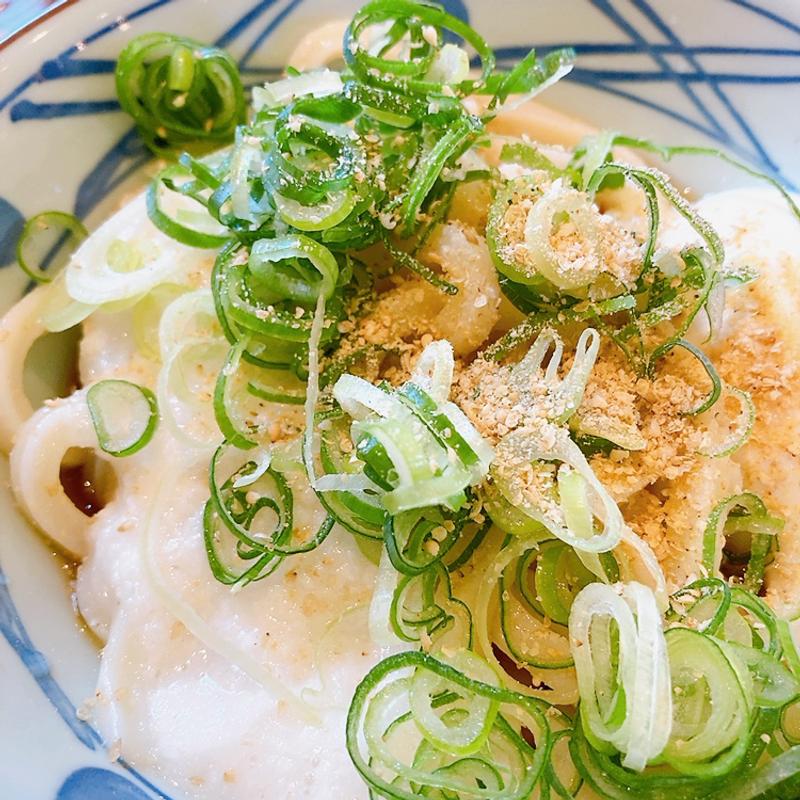 とろ玉うどん（冷・並）(丸亀製麺広島長束)