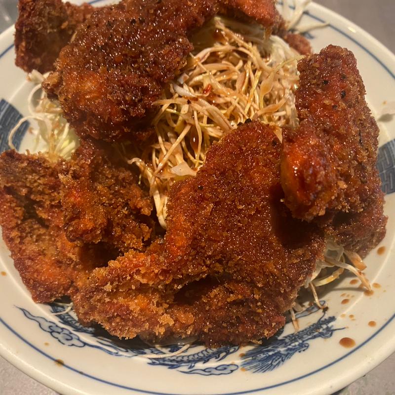 豚カツ丼（大）(ちょもらんま酒場 恵比寿東口店)