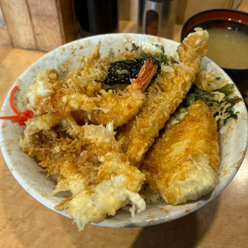 特製天丼(天丼ふじ)