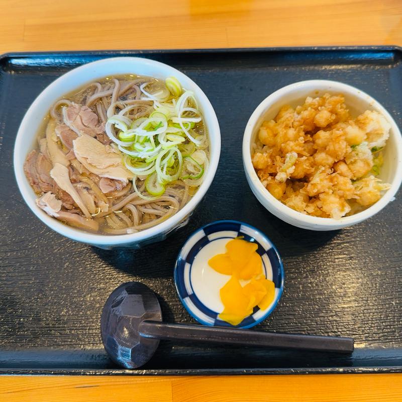 肉そばランチセット(そば処　かつら 北町分店 )