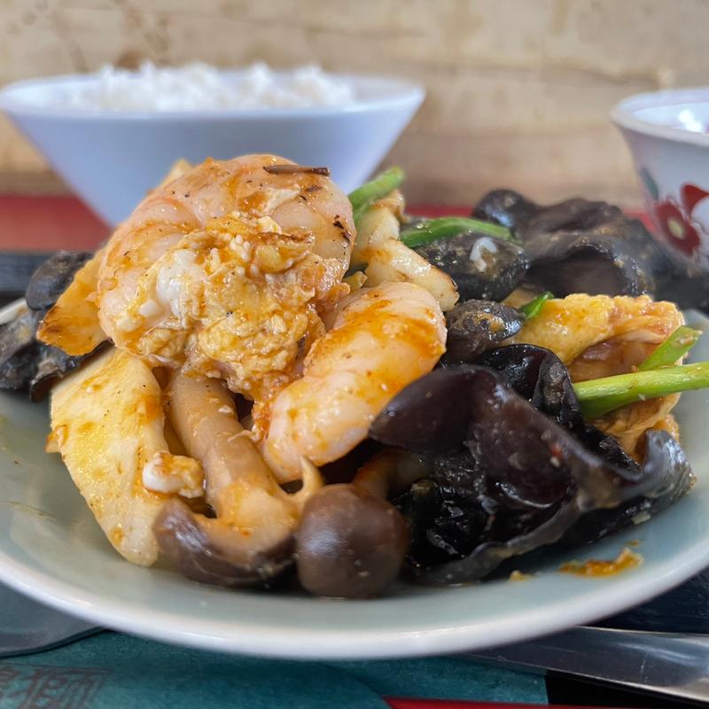 サンバル炒め(獅天鶏飯)