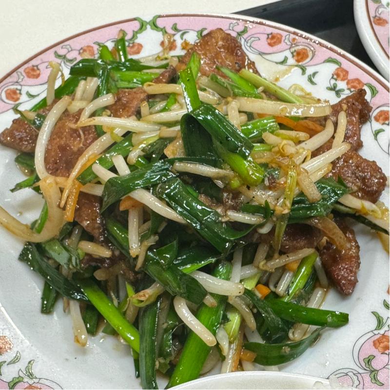 レバニラ定食(餃子の王将 イオン千歳店)