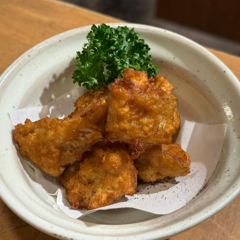 竹の子の唐揚げ(鳥一伝承　焼鳥酒場ヤスモリ商店)