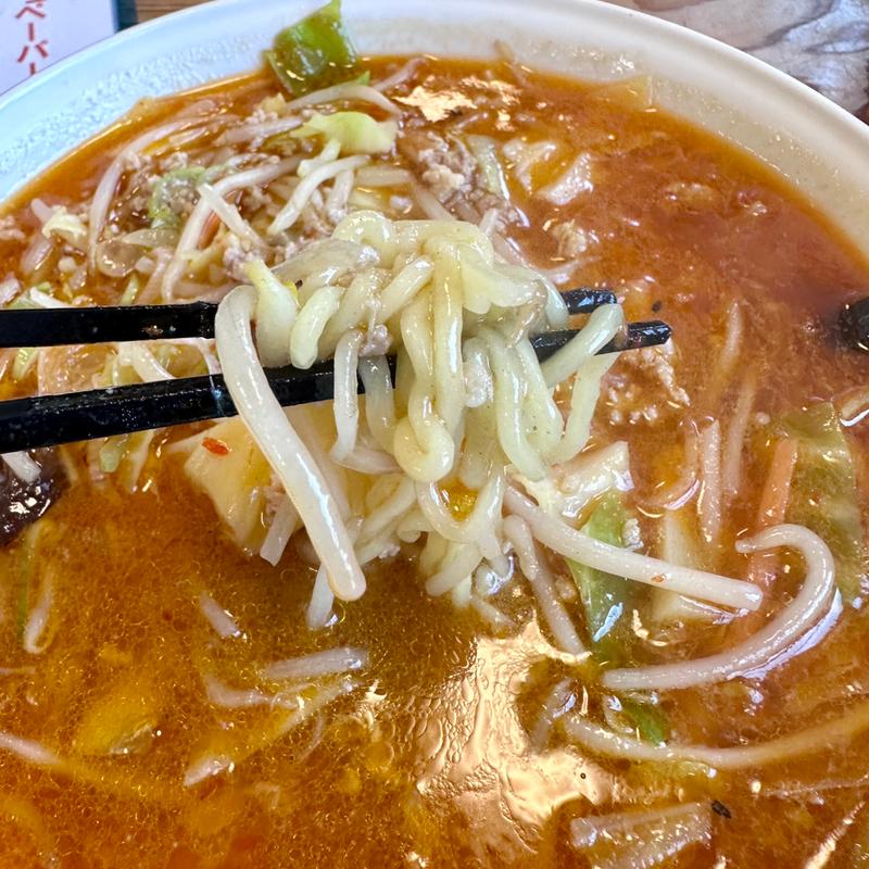 辛いらーめん(船場食堂)