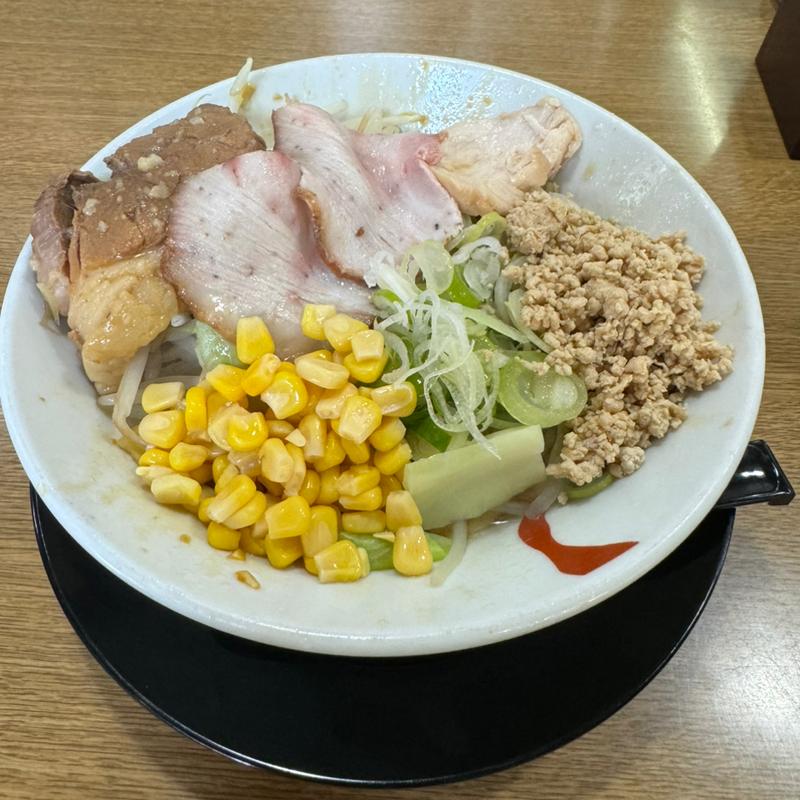 おこじろうまぜそばチャーシュー(ラーメン おこじょ 長岡店)