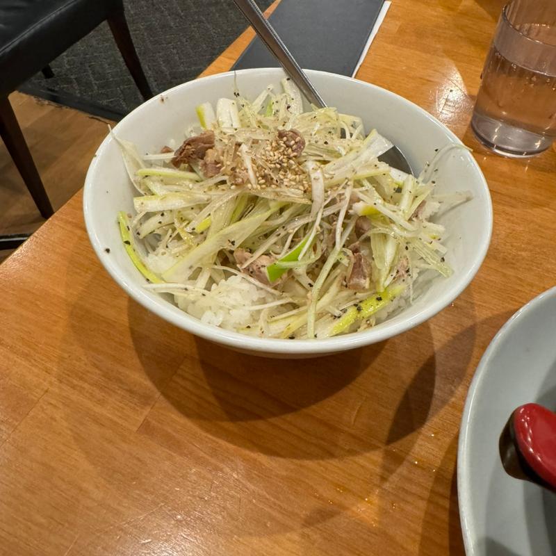 ネギめし(麺屋 Aishin 河渡本店)