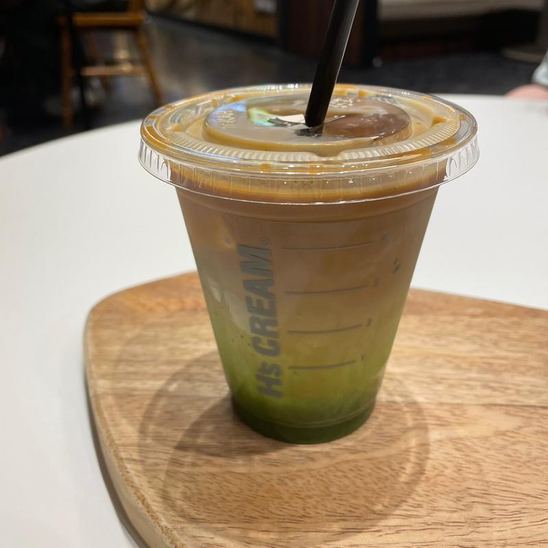 抹茶エスプレッソ(H's CREAM and COFFEE THE OUTLETS HIROSHIMA)