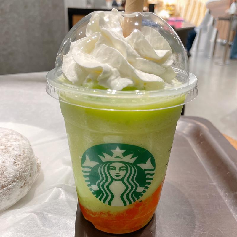 GOHOBI メロン フラペチーノ(スターバックスコーヒー 新宿マルイ本館8階店)