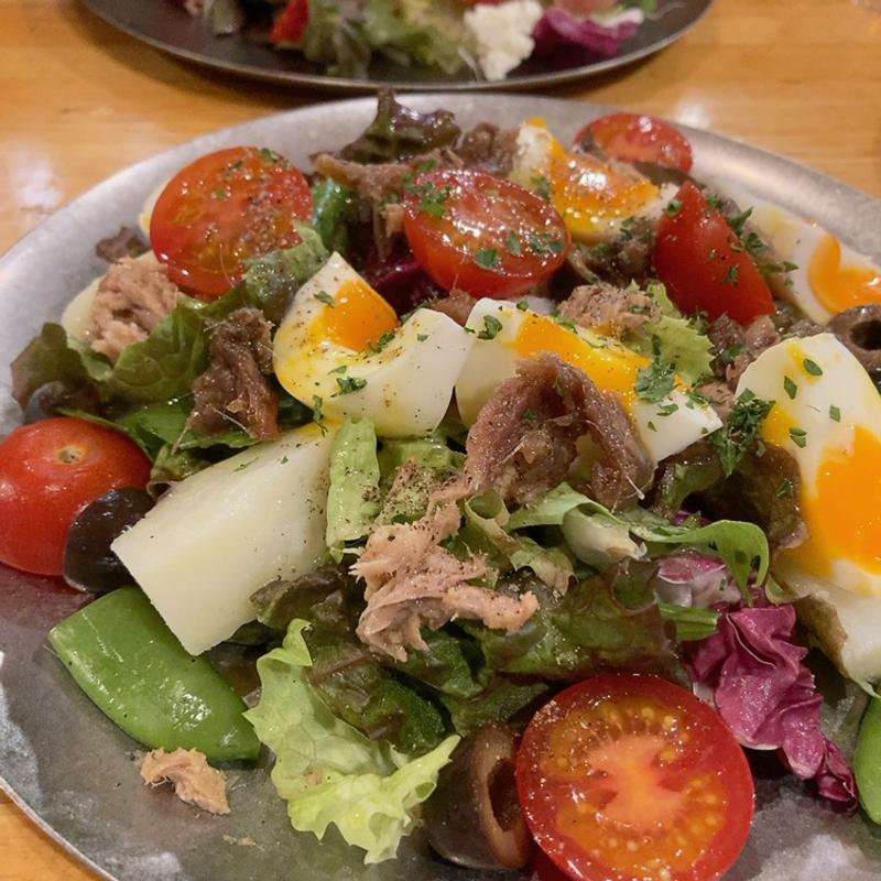 具沢山ニース風サラダ(バル鈴５)