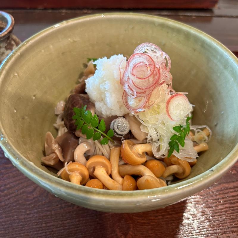 きのこおろしそば(そば処 風庵 )