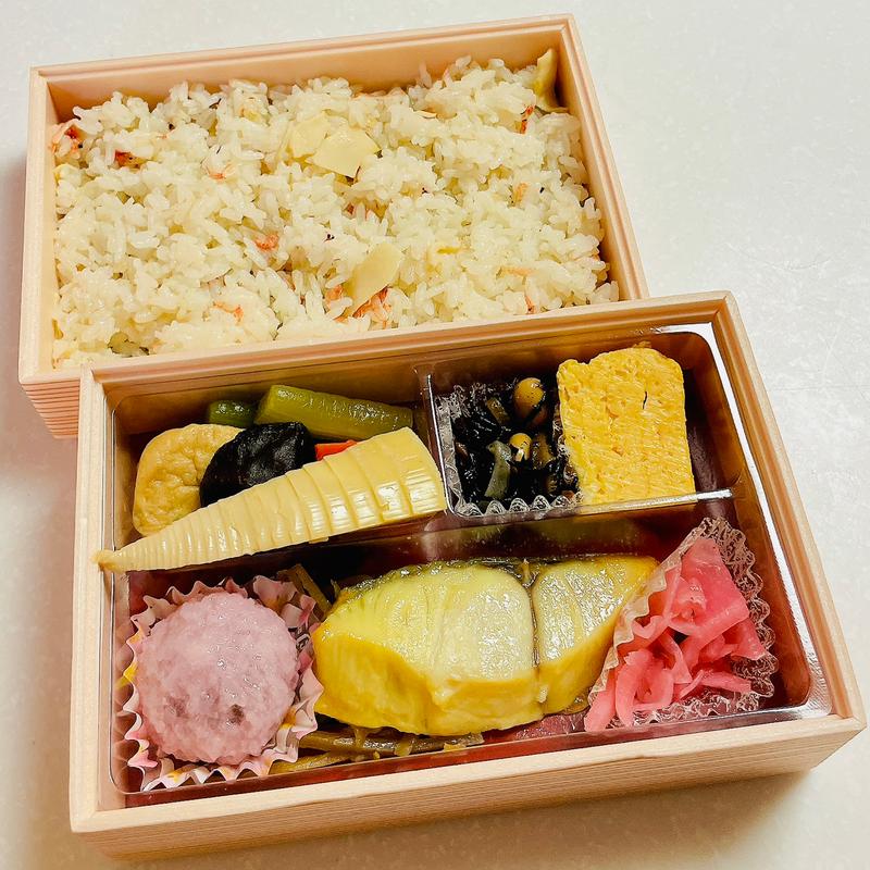 さくら彩り弁当(魚弁)