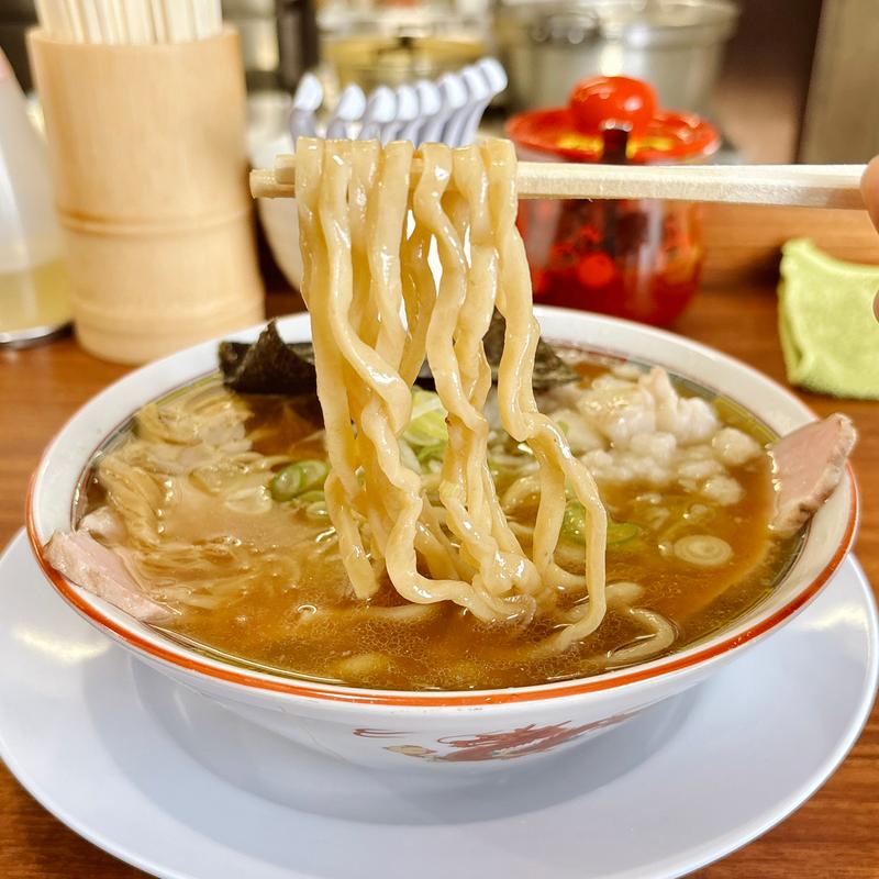 煮干しラーメン(普通盛)(拉麺ケンタ)