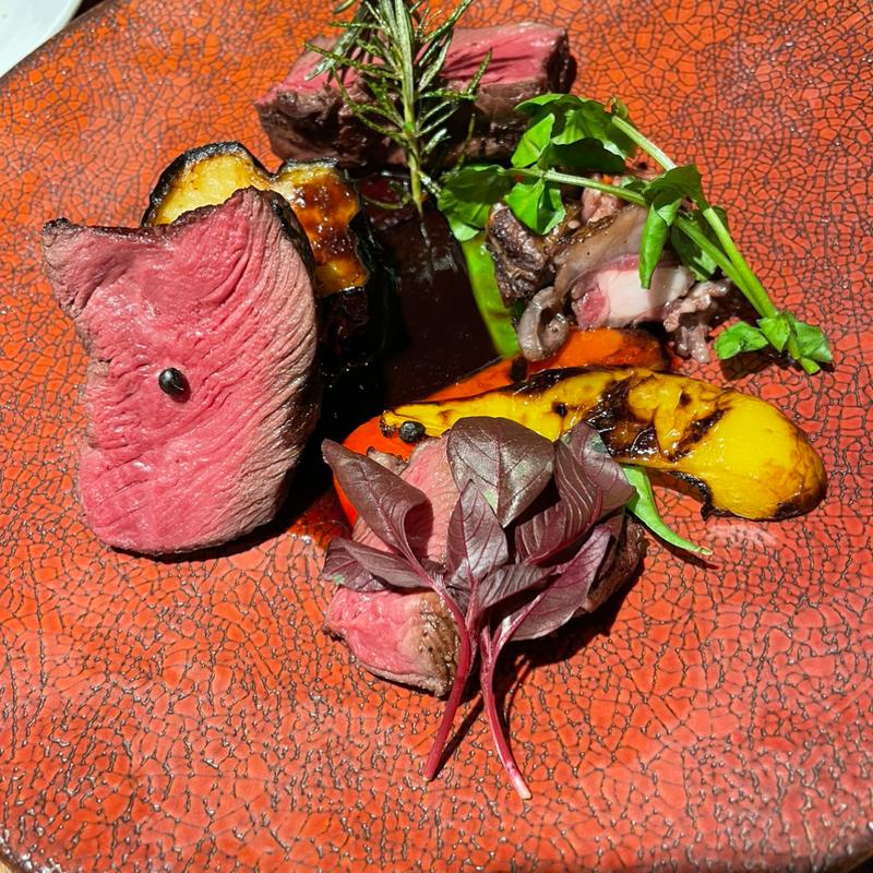 鴨肉のロースト(MEAT×WINE BISTRO DOMANNAKA(ステーキ・パスタ) 御徒町)