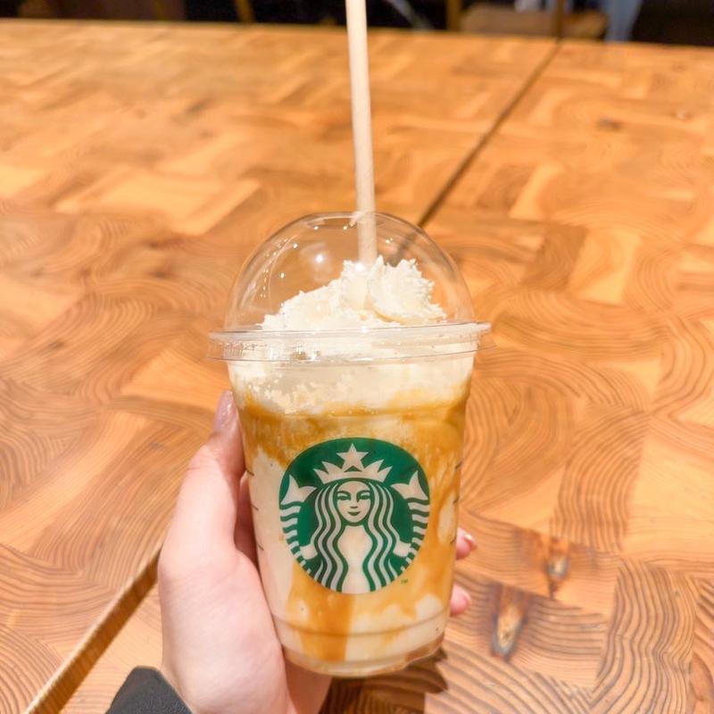 キャラメリーミルクコーヒーフラペチーノ(スターバックス コーヒー アスナル金山1階店)