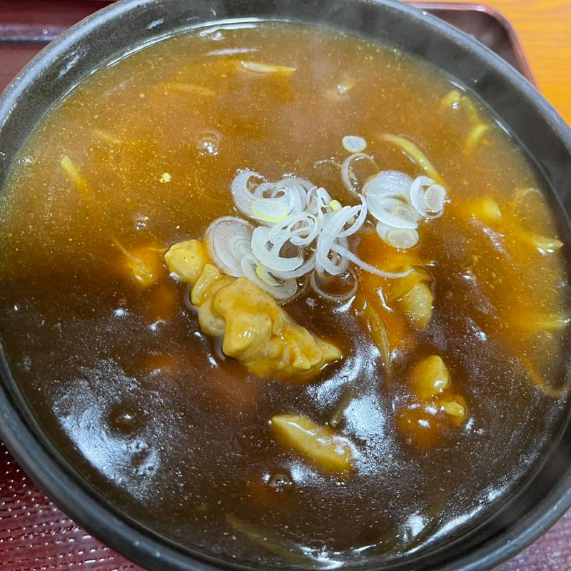 鳥カレー南蛮(朝日屋)