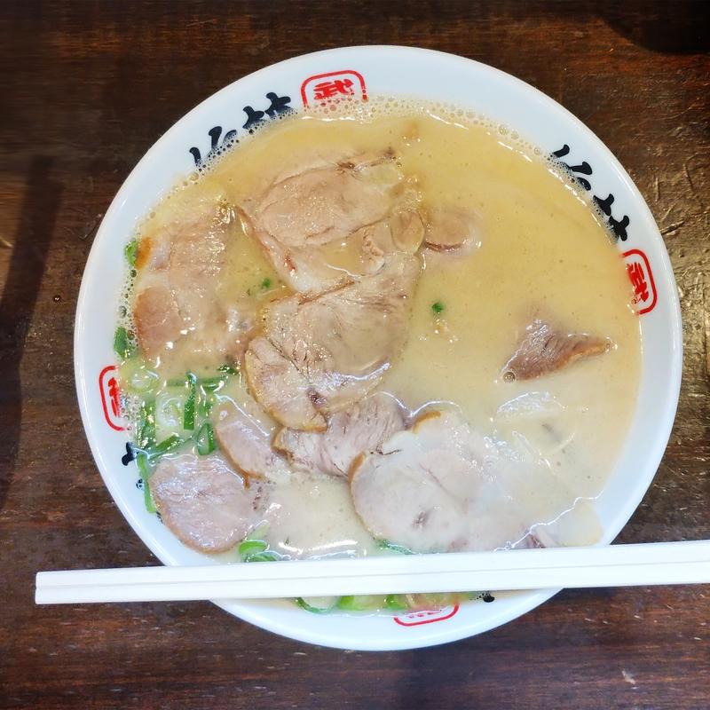 チャーシューメン(博多ラーメン 竹林 大橋店)
