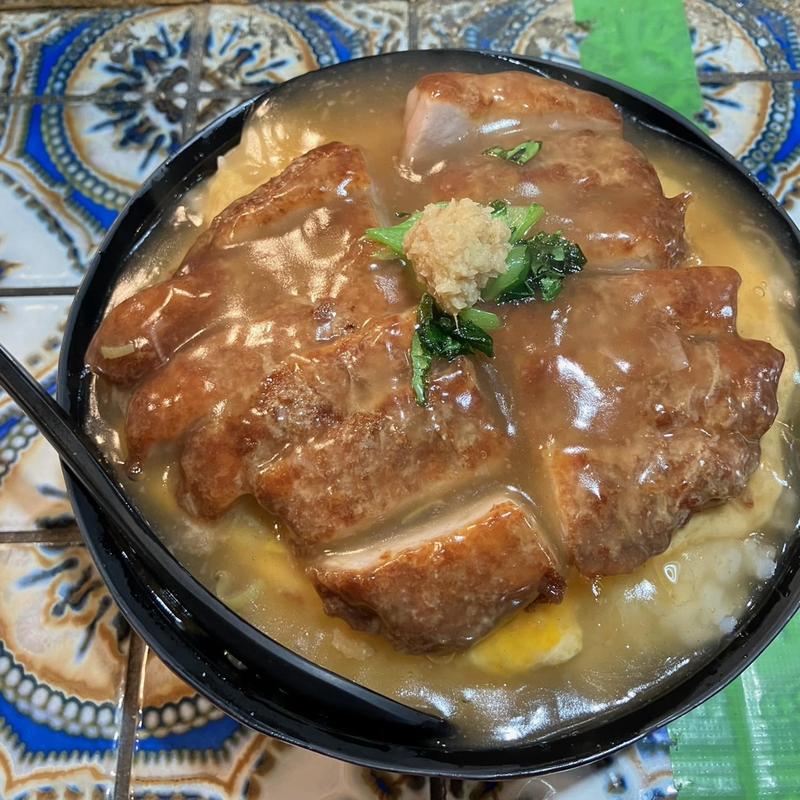 餡かけカツ丼(とんかつ七兵衛 三宮店)