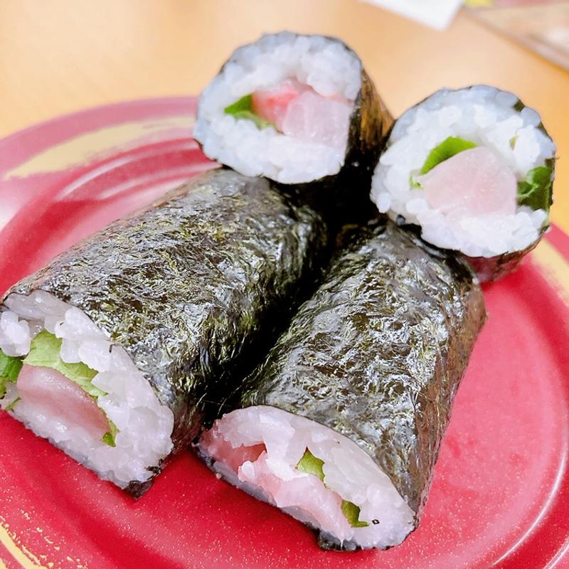 アカバナかんぱちの細巻き(スシロー 広島古市店 )