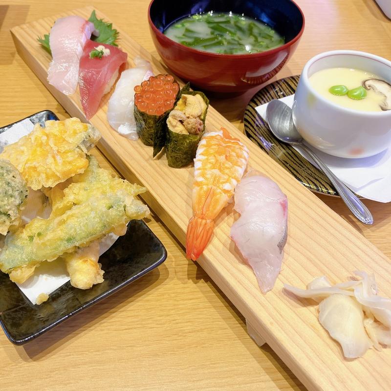 おすすめランチ厳選7貫(すしえもん 湘南モールフィル店)