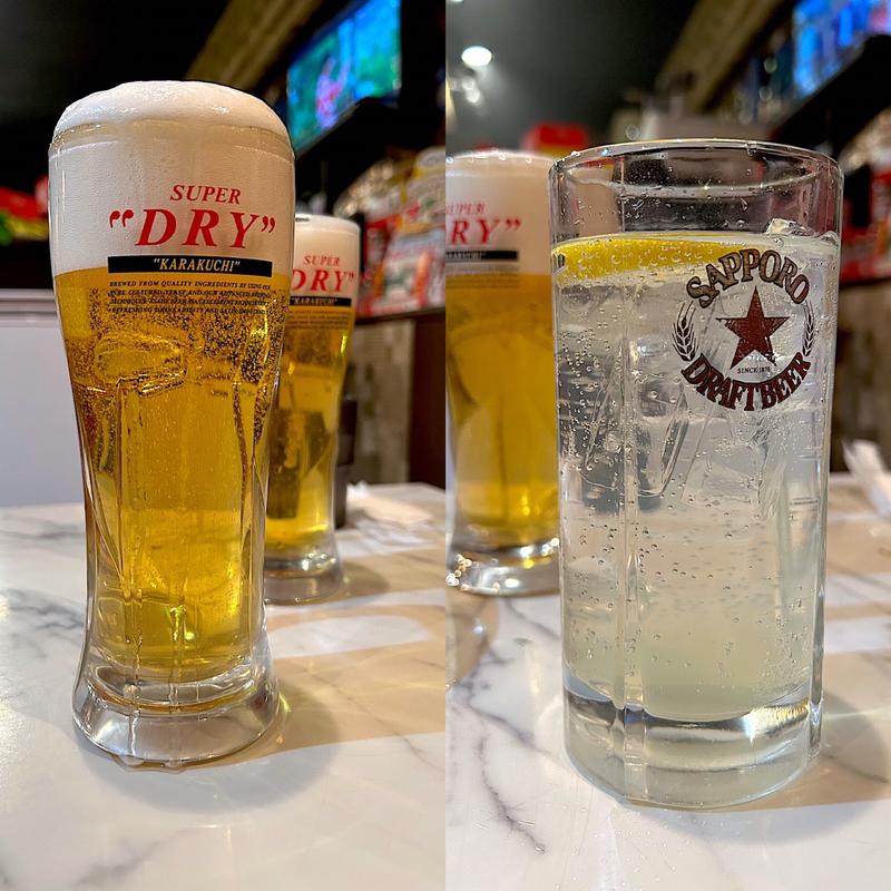 生ビール、レモンサワー(インド・ネパール料理 GORKHALI（ゴルカリ）)