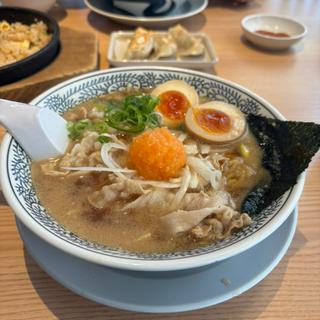 肉そば　糖質オフ麺(丸源ラーメン 稲城平尾店)