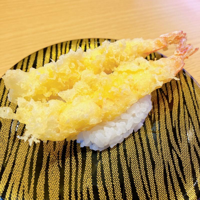 塩えび天にぎり(すしえもん 湘南モールフィル店)