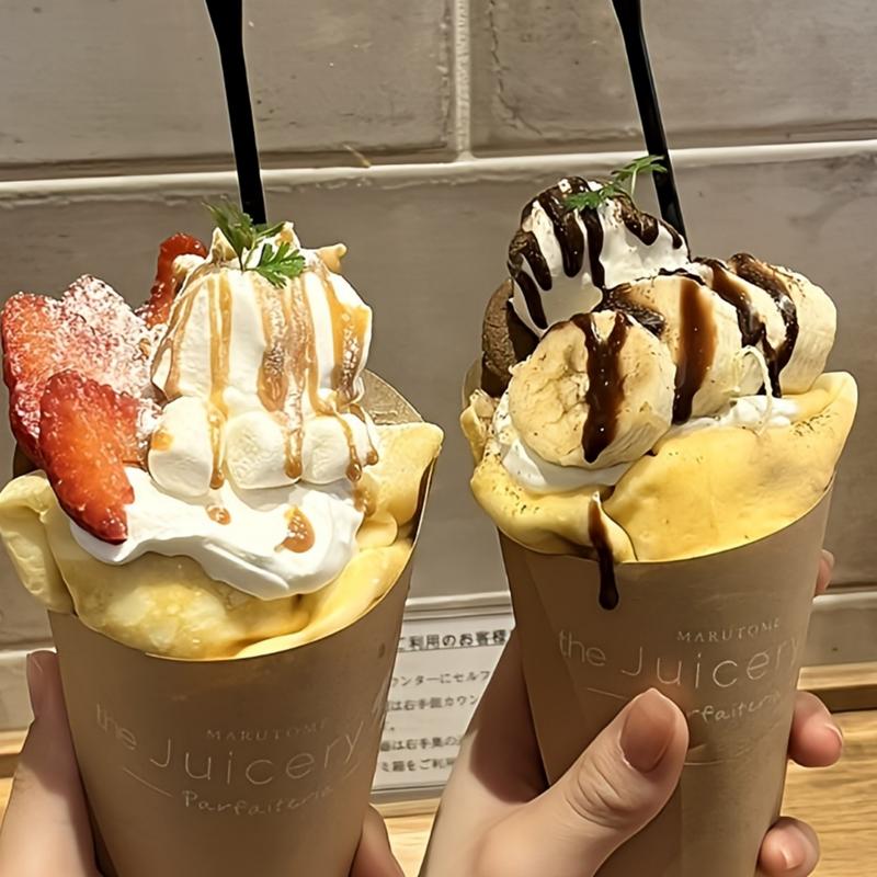 バナナチョコクッキークレープ(マルトメ･ザ･ジューサリー （Marutome the Juicery）)