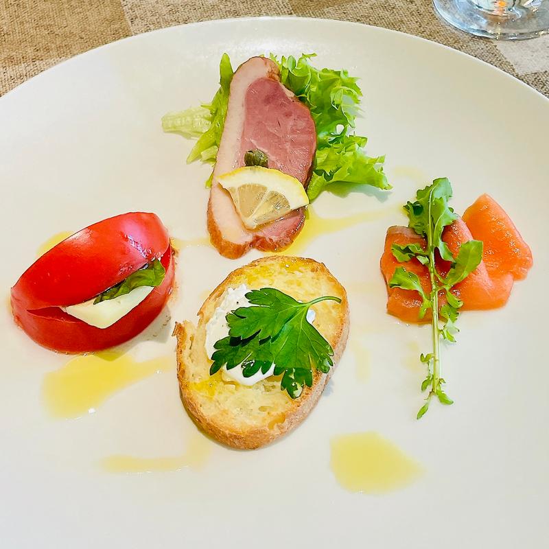 ランチコース　前菜(ラ・パスタ陶 和光店)