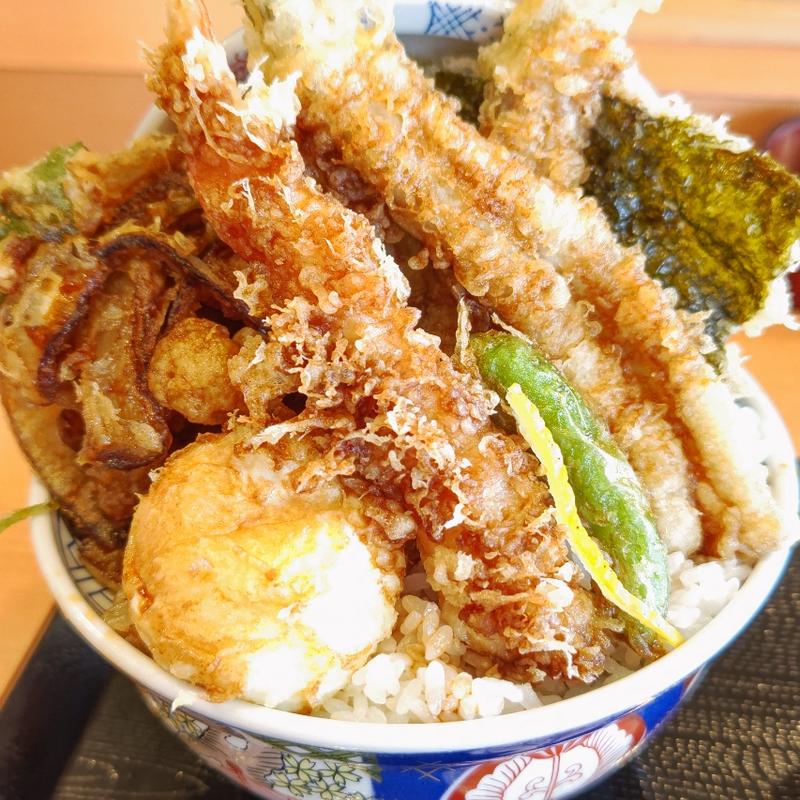 穴子上天丼(天丼はま田 横浜丸山台店)