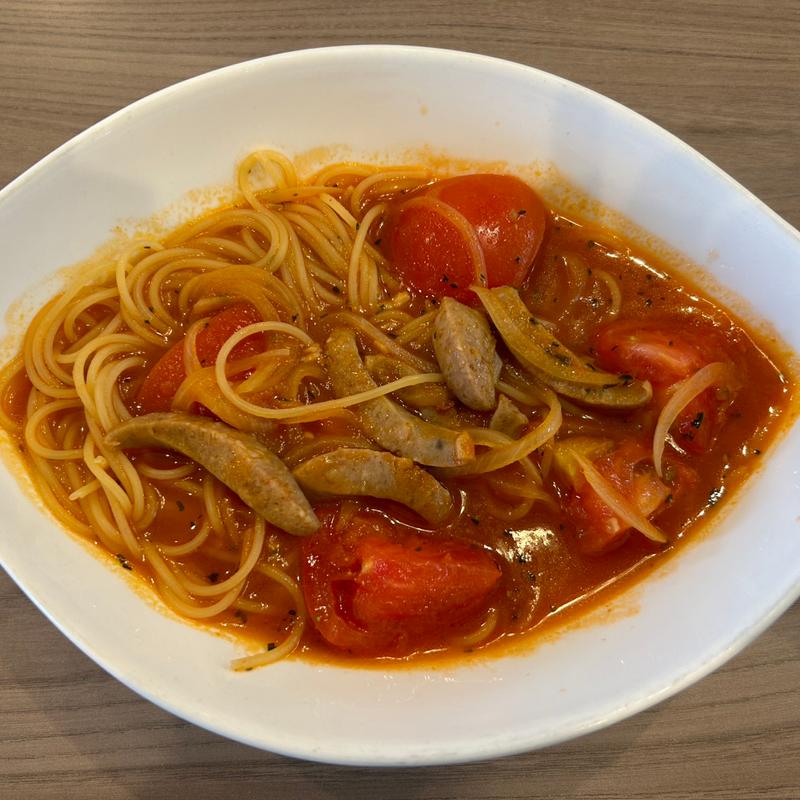 トマトスープパスタ(デリシャストマトファームカフェ )