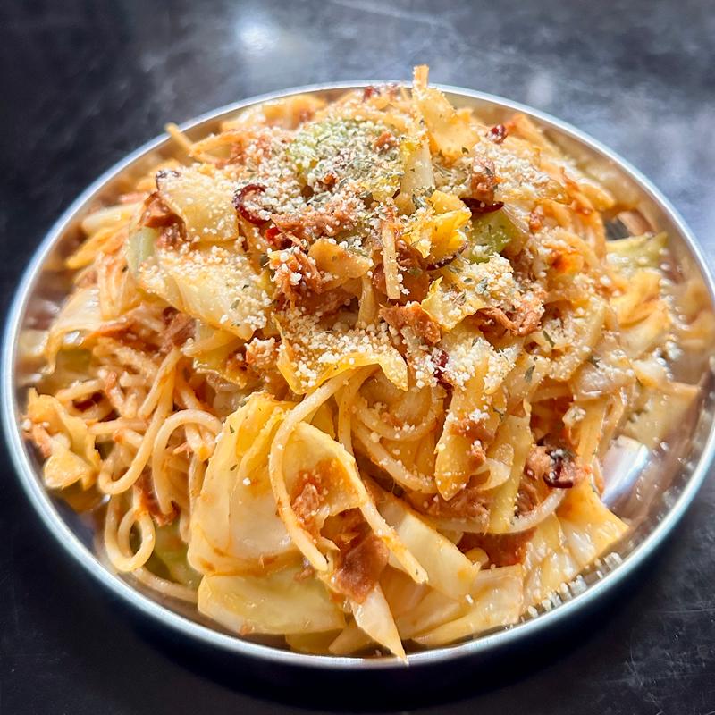 ツナキャベツのペペロンチーノ(ベルクス 東墨田店)