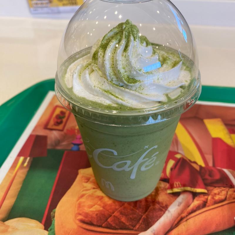 宇治抹茶フラッペ(マクドナルド 津島本店ヨシヅヤ店)