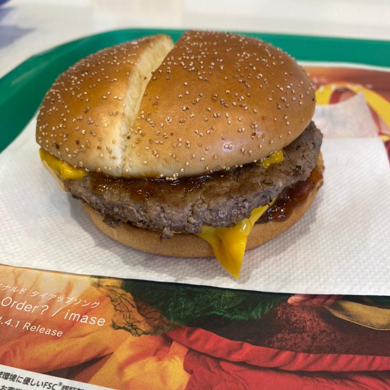 炙り醤油風 ダブル肉厚ビーフ(マクドナルド 津島本店ヨシヅヤ店)