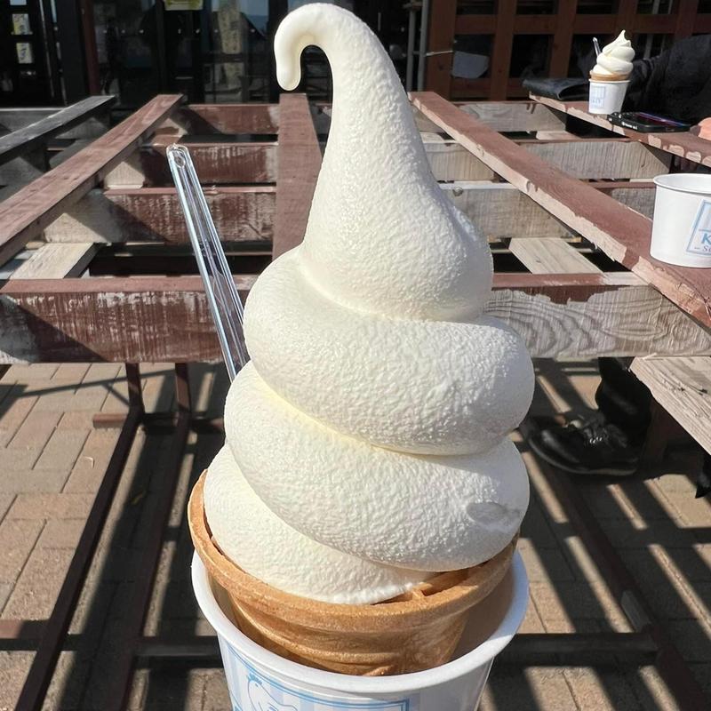 ソフトクリーム(道の駅かくだ)