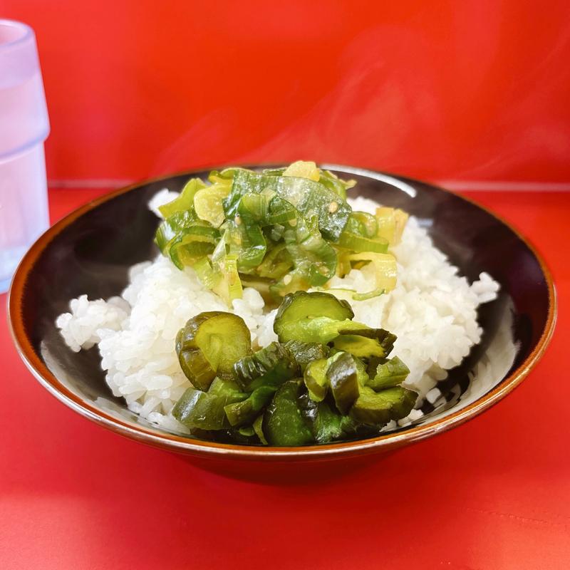 無料ライス(横浜ラーメン 相馬家)