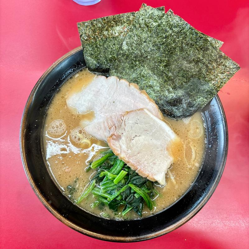 ラーメン並(横浜ラーメン 相馬家)