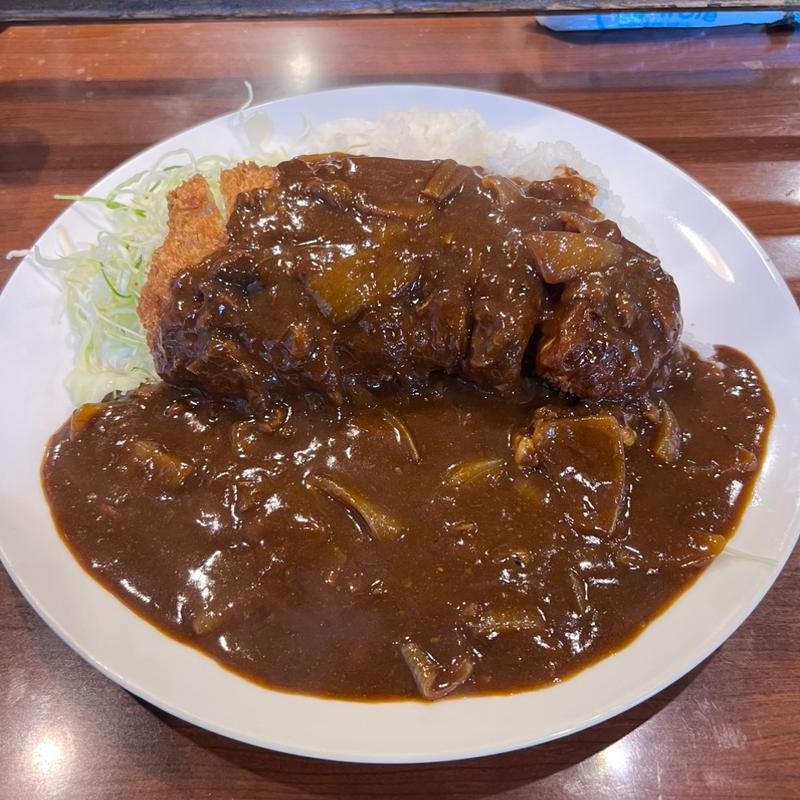 特薦ジャンボかつカレー ルー多め(キッチン ニューほしの)