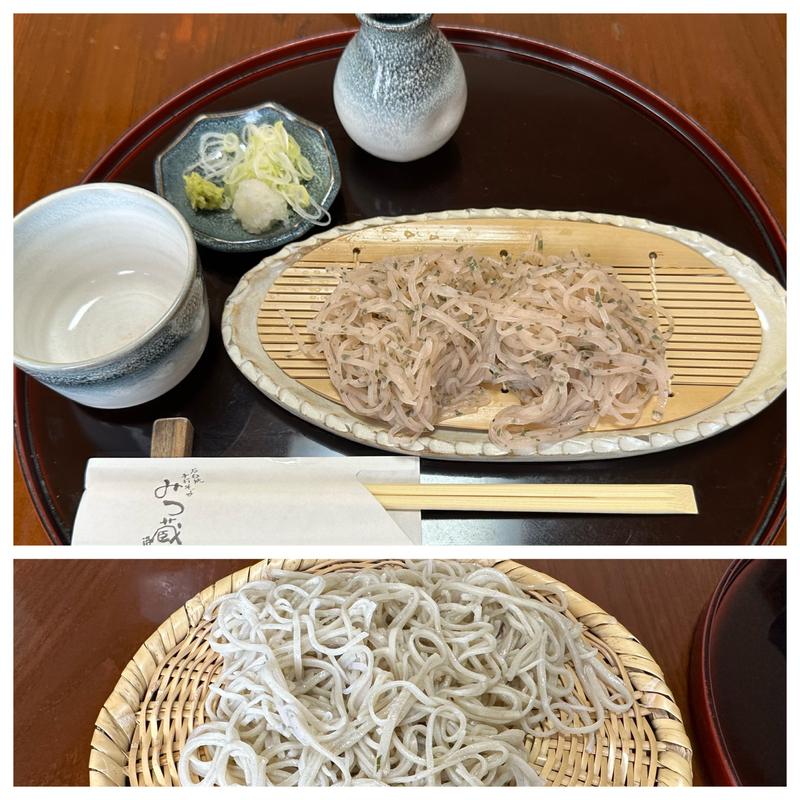 二色そば（変わり&せいろ）(みつ蔵 （みつくら）)