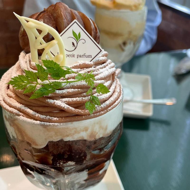 モンブランパフェ(カフェ・ド・パルファン)