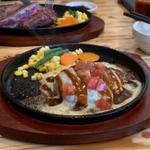 トマトチーズハンバーグ180g(GOLD STEAK 相模原上溝店)
