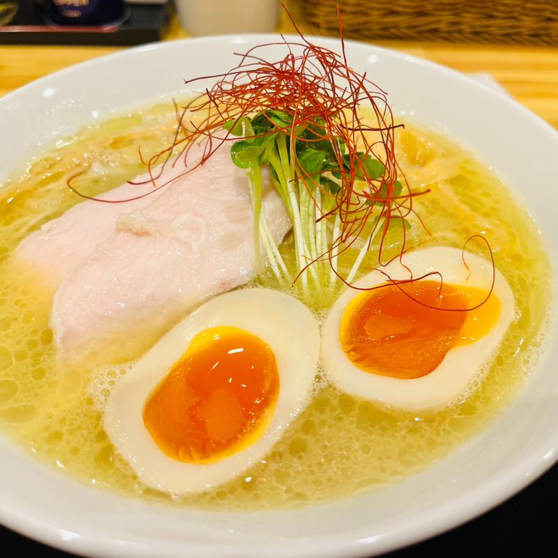 濃厚鶏白湯ラーメン塩(鶏白湯ラーメン ぱいず オリオン通り店)